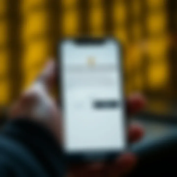Two-factor authentication setup on a mobile device to enhance Binance account security