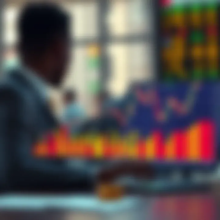 Graph depicting trading performance and strategy optimization for automated binary options in Kenyan market