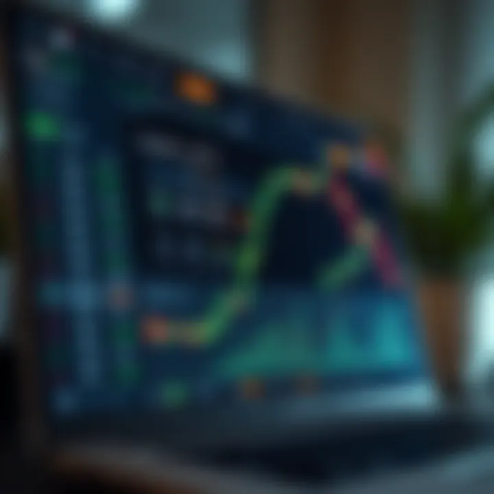 Screenshot of a trading platform interface displaying binary trading bot options and performance metrics