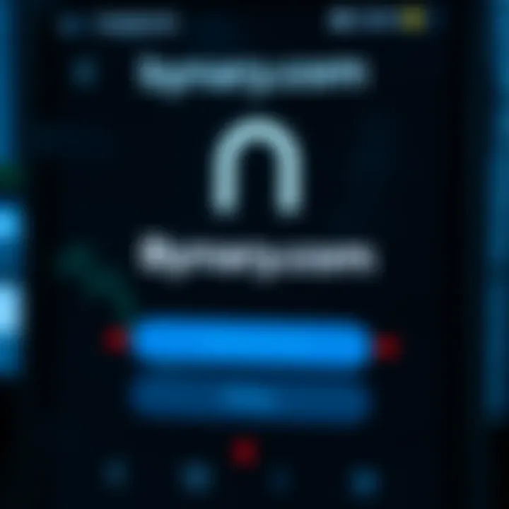 Secure login screen of the Binary.com app emphasizing safety features with lock icon and encryption symbols