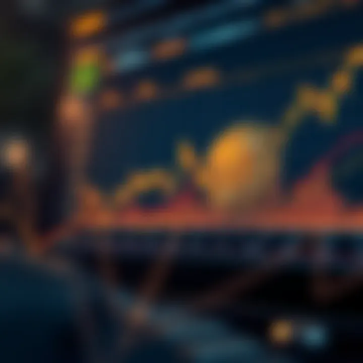 Graph showing Bitcoin price fluctuations over time with key market events