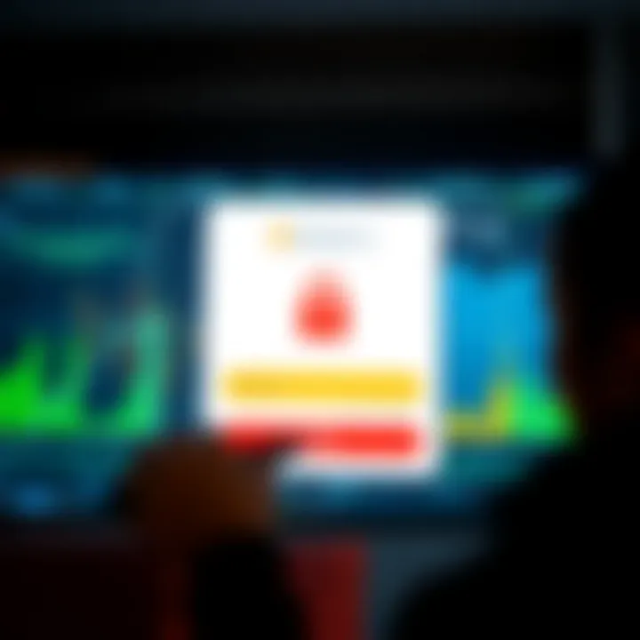 Secure login interface of BitOption AI platform for Kenyan users