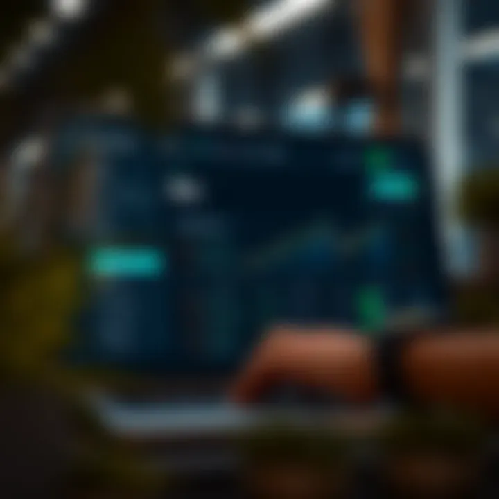 Dashboard interface showcasing the trading bot builder on app.deriv.com with various customizable options