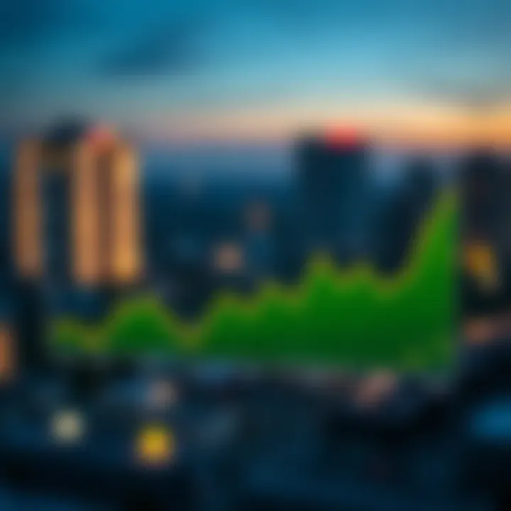 Graph showing fluctuations in currency value over time highlighting the Kenyan shilling against the US dollar