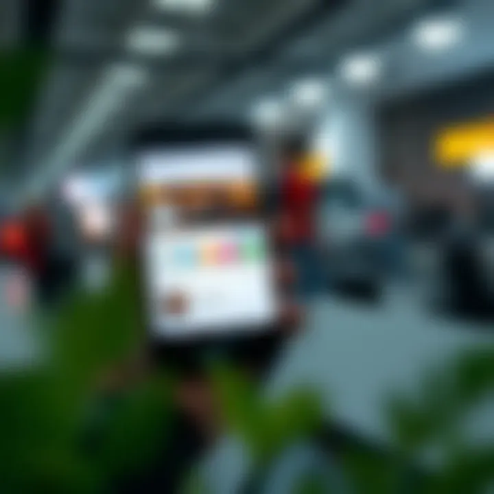 Android smartphone displaying the Deriv app download page on Google Play Store in Kenya