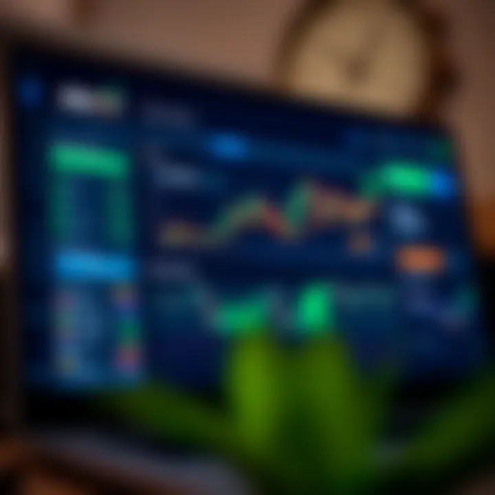 Deriv demo account dashboard showing trading options and analytics