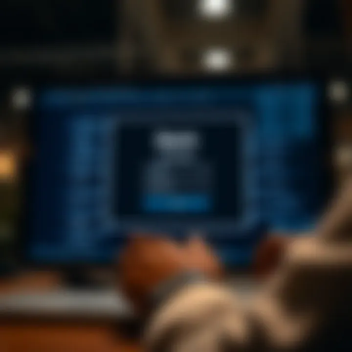 Login screen showing email input field and password entry on Deriv platform