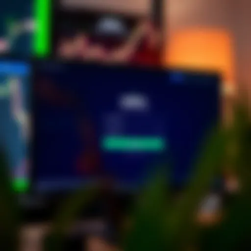 Deriv Login Interface for MT5 Access Deriv login screen displaying fields for username and password on a computer monitor