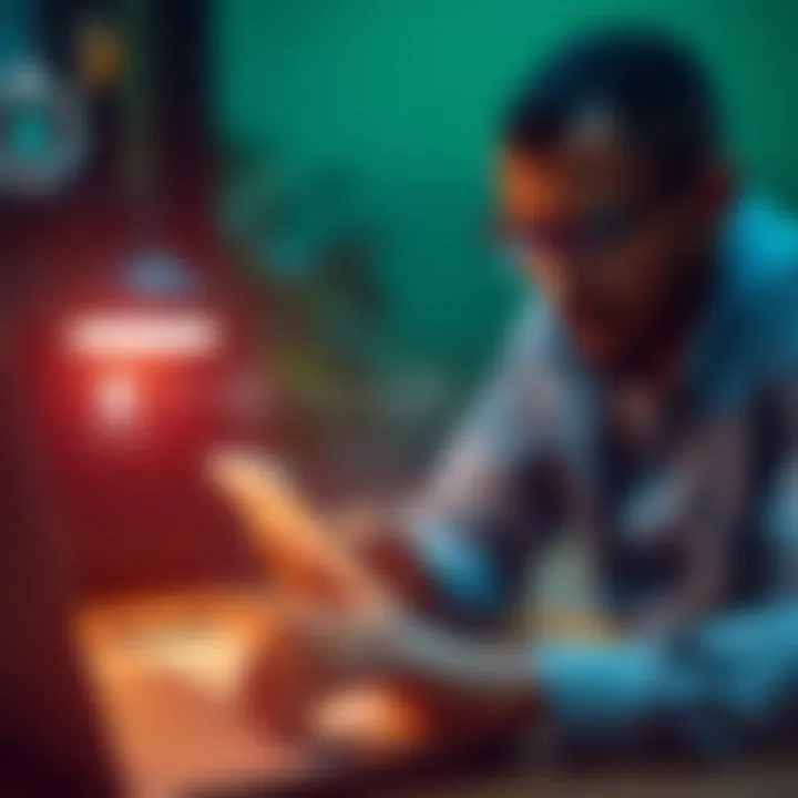 Diagram illustrating secure online trading transactions using Deriv and Mpesa in Kenya