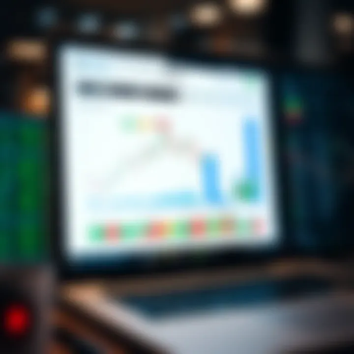 Graph illustrating trading performance with key metrics on dTrader