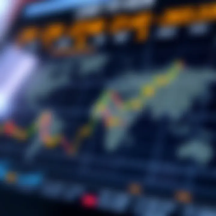 Visual representation of economic indicators and global factors impacting the USD to KES currency pair