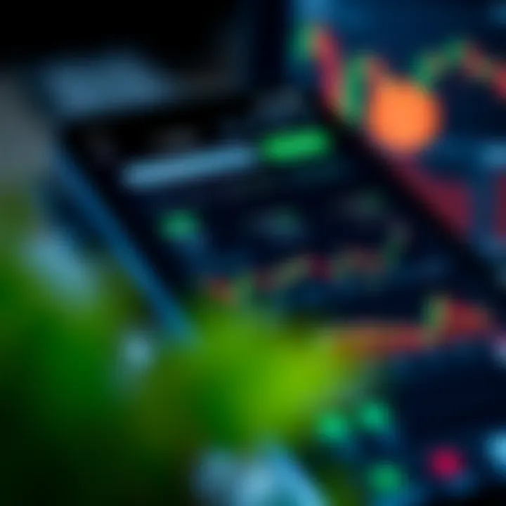 User interface of Deriv.com app showing various trading options and real-time market charts