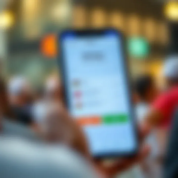 Mobile phone screen showing M-Pesa payment option for funding Deriv account