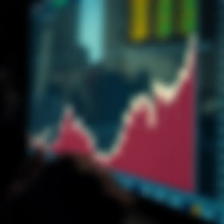 Inverse Head and Shoulders Pattern Example in Kenyan Market Graph illustrating the inverse head and shoulders pattern with valleys indicating potential upward trend reversal in the Kenyan financial market
