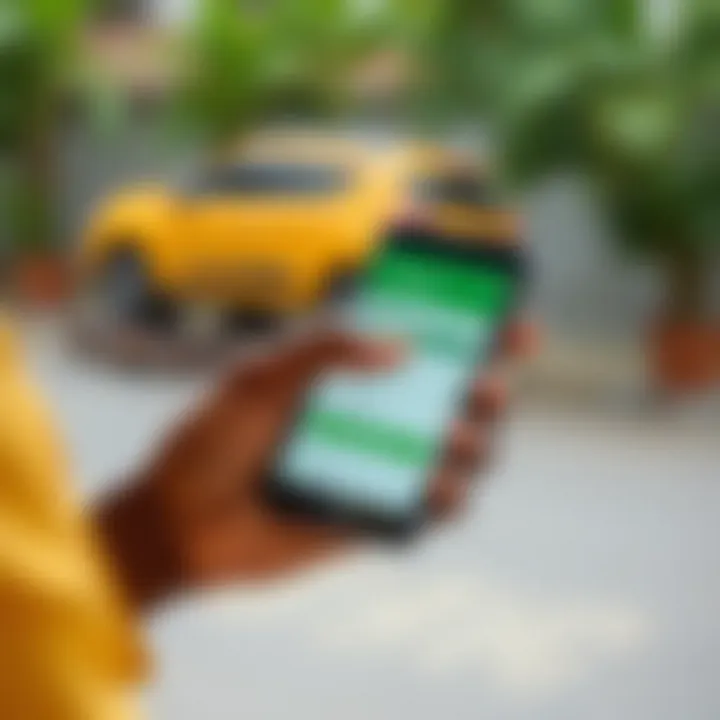 M-Pesa Payment Integration in P2P Trading in Kenya Illustration of mobile phone displaying M-Pesa transaction confirming secure payment in P2P trading