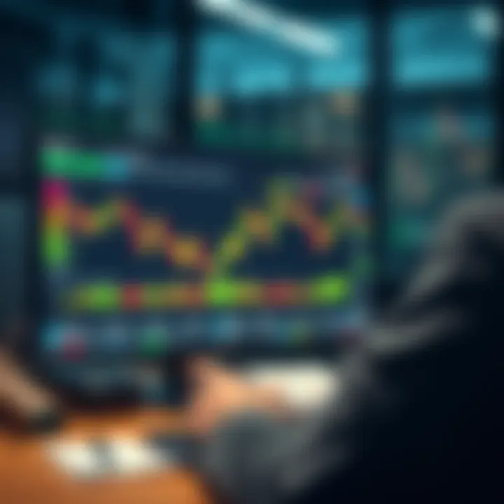 Visual representation of risk-free trading simulation illustrating strategy testing in a demo environment
