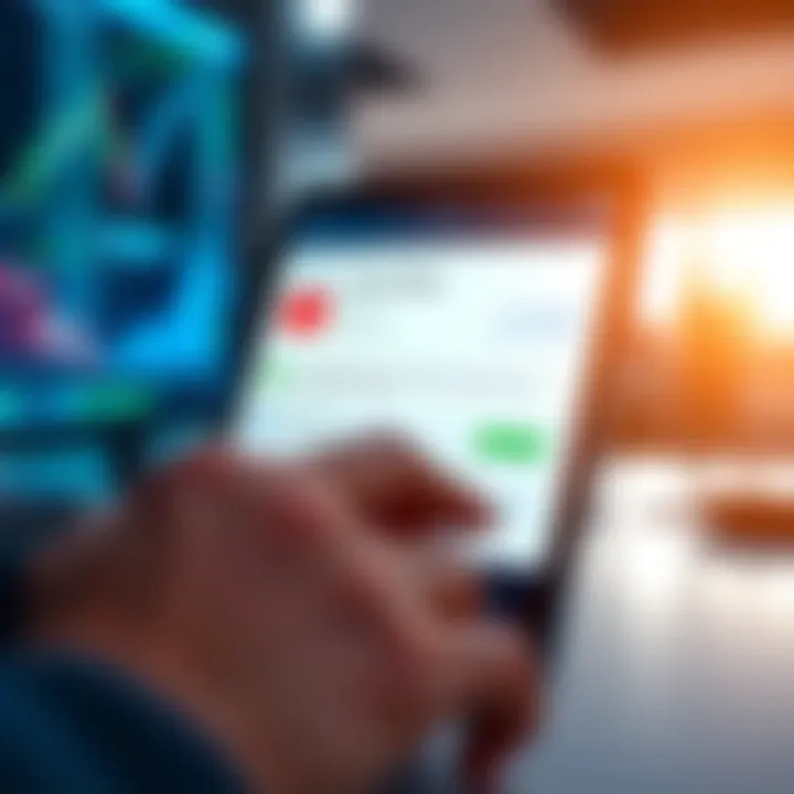 Secure account setup with two-factor authentication activated on a digital device