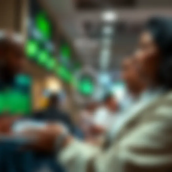 Diagram showing secure online transactions between forex brokers and M-Pesa payment system