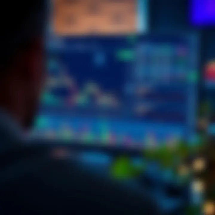 Dashboard interface showcasing trading charts and market analysis tools on Tradeview Deriv platform