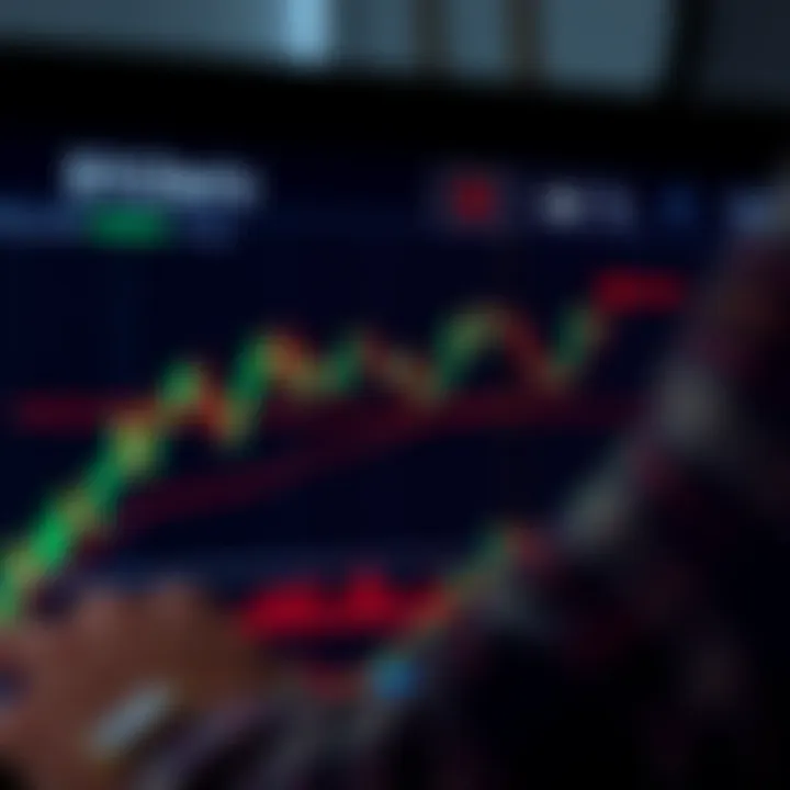 Graph illustrating the mechanics of binary options trading on the Deriv platform with clear profit and loss zones