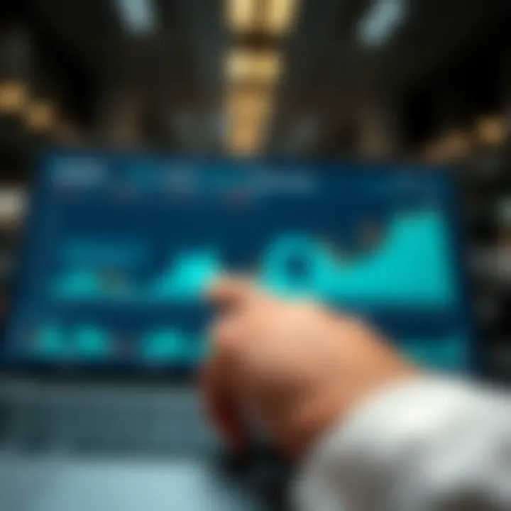 Graphical representation of automated trading performance and risk management features on Deriv platform