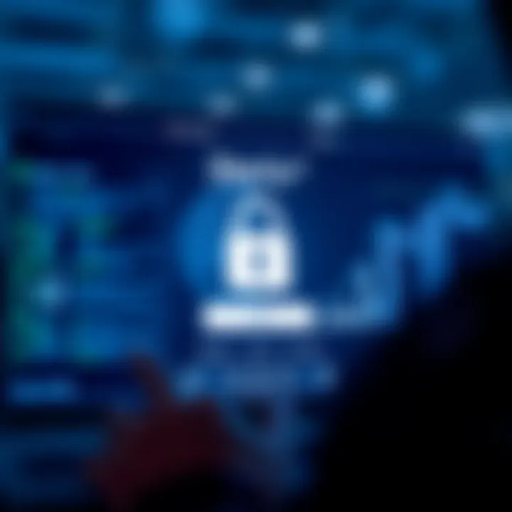 Secure login interface of Deriv Hub emphasizing cybersecurity features