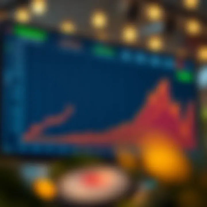 Graph showing growth and evolution of Deriv Limited within online trading industry