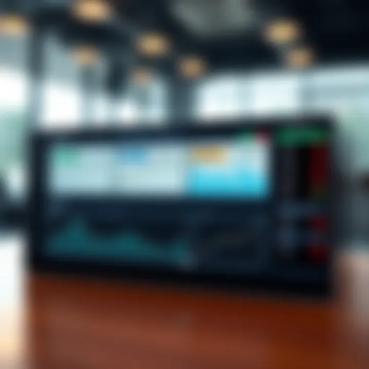 Dashboard view of Deriv trading platform showing financial charts and trading options