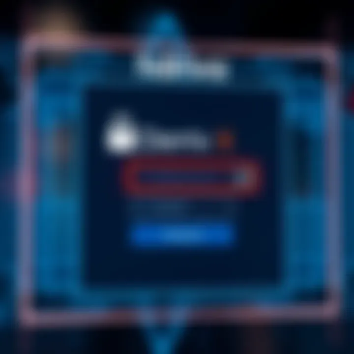 Secure login interface highlighting password entry and two-factor authentication for Deriv X users