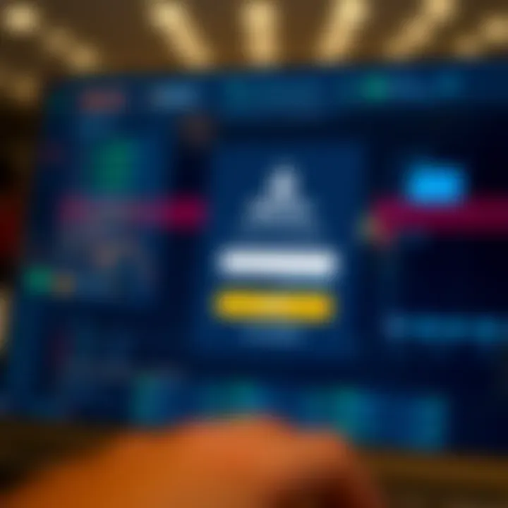 Secure login interface for Deriv trading platform with user credentials input