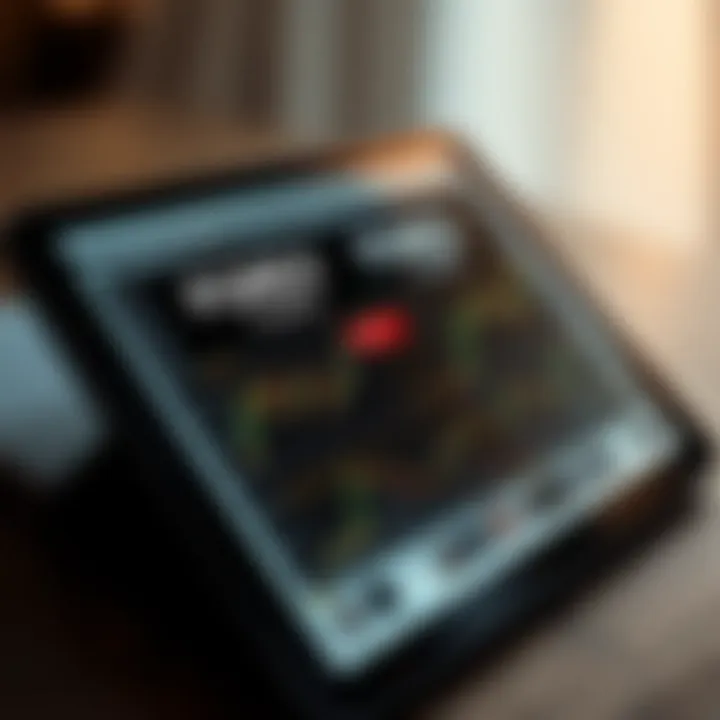 Collection of downloadable forex trading guides in PDF format displayed on a digital tablet