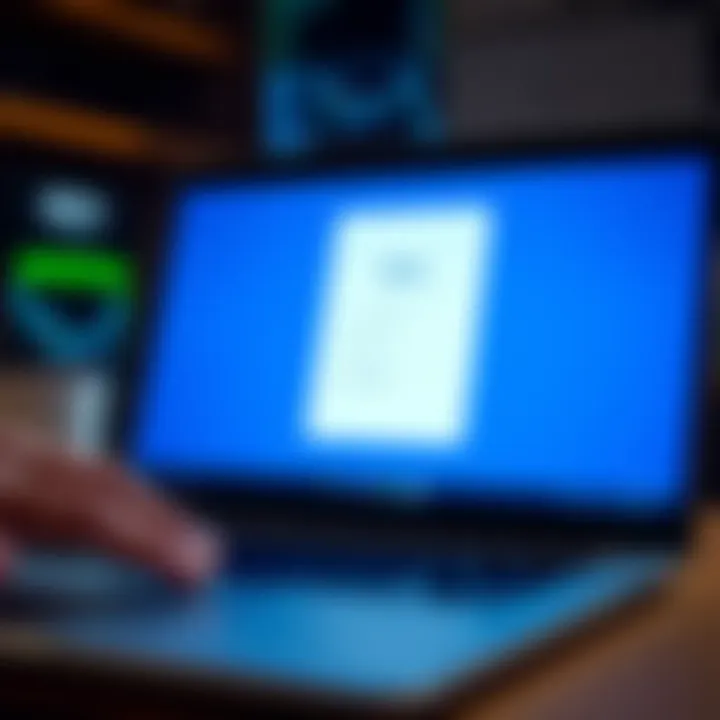 User interface displaying the Deriv login screen on a laptop showing username and password fields