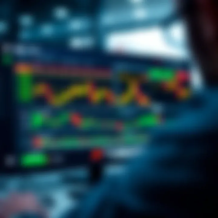 Dashboard interface of SmartTrader Deriv showing trading charts and financial instruments