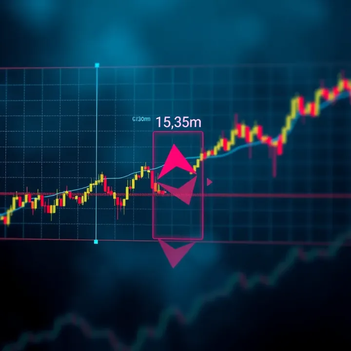 Graph showing Cardano price fluctuations with key support and resistance levels