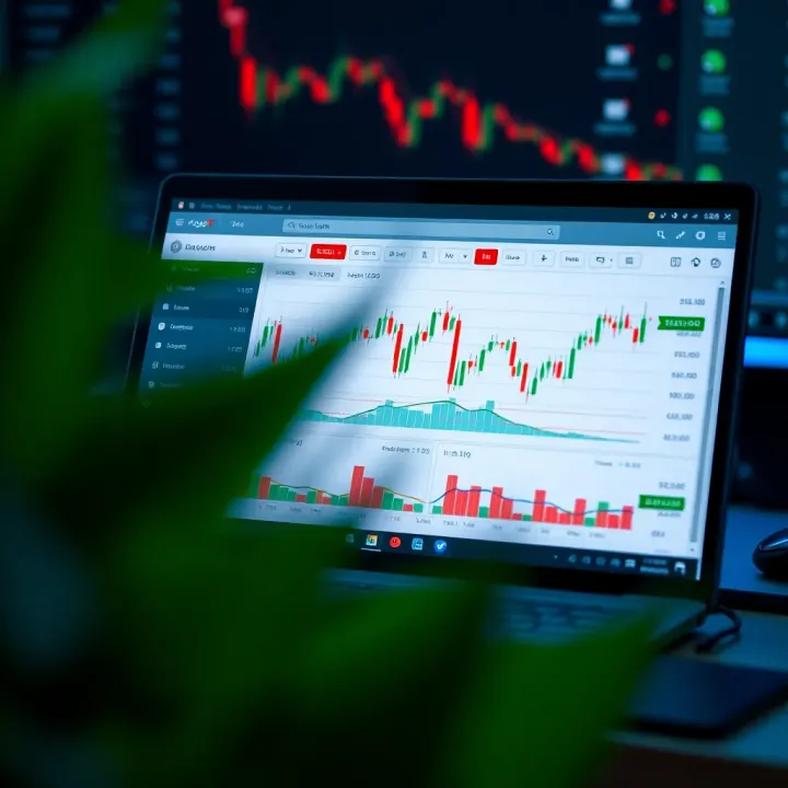 User interface of Deriv.com trading platform showcasing MetaTrader 5 integration
