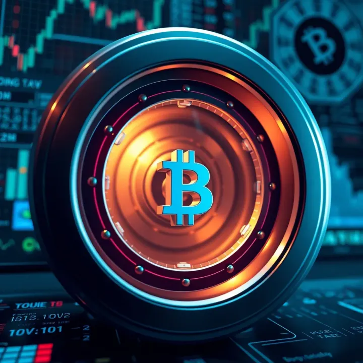 Illustration of secure digital vault symbolizing protection of crypto assets and safe trading practices