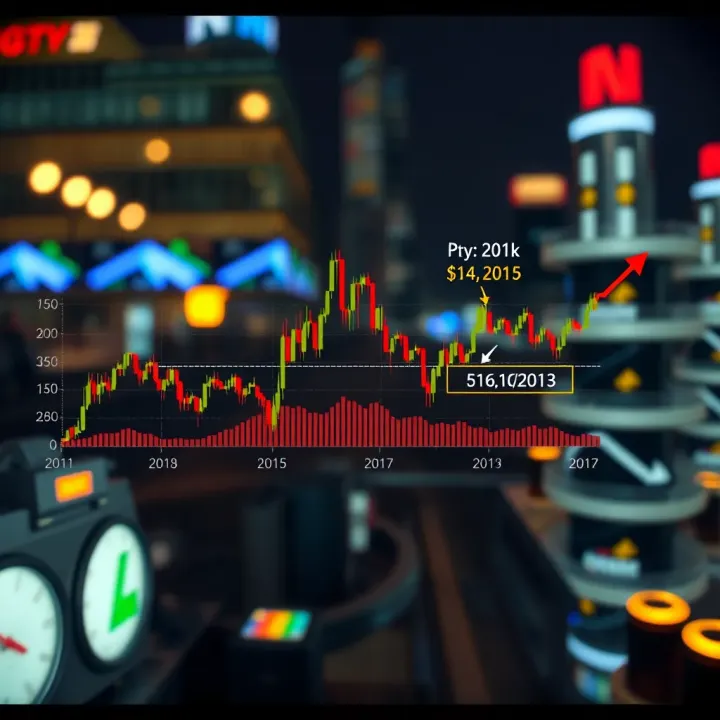 Graph showing currency volatility spikes during the New York trading hours with annotations for optimal trading periods