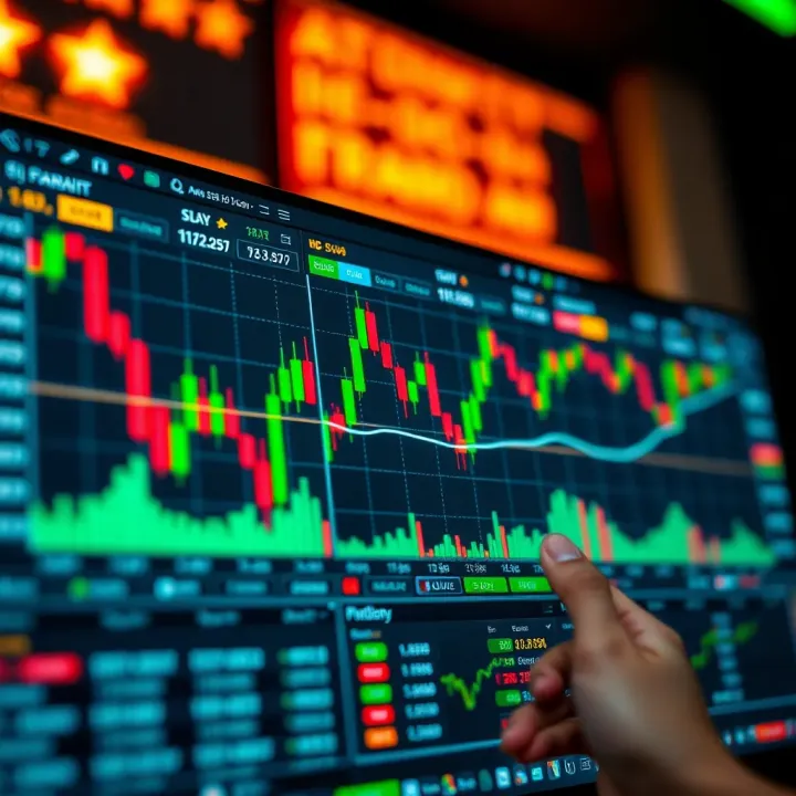 Deriv trading platform interface displaying forex charts and market data