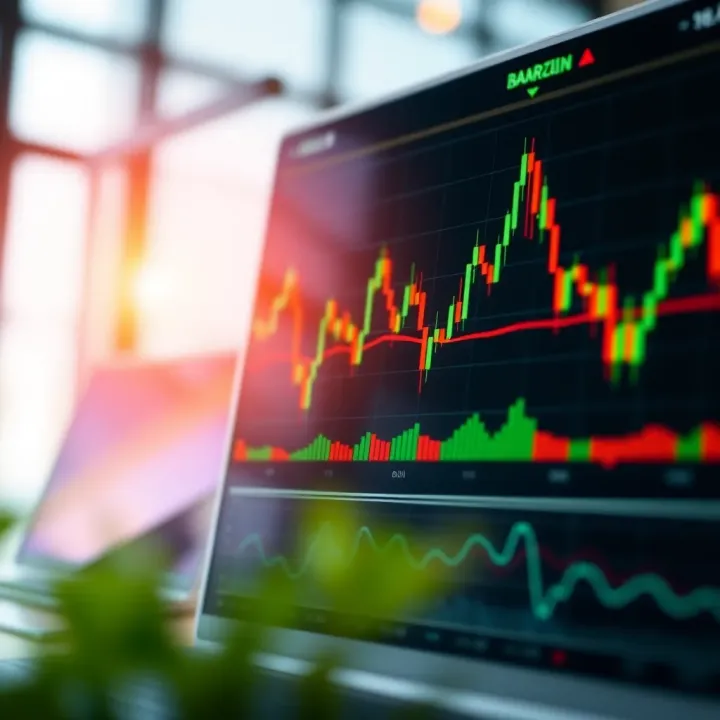 Chart showing margin call alert and risk management strategies in forex trading
