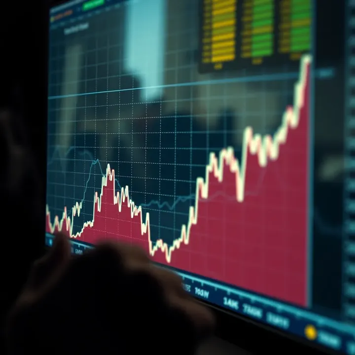 Graph illustrating the inverse head and shoulders pattern with valleys indicating potential upward trend reversal in the Kenyan financial market