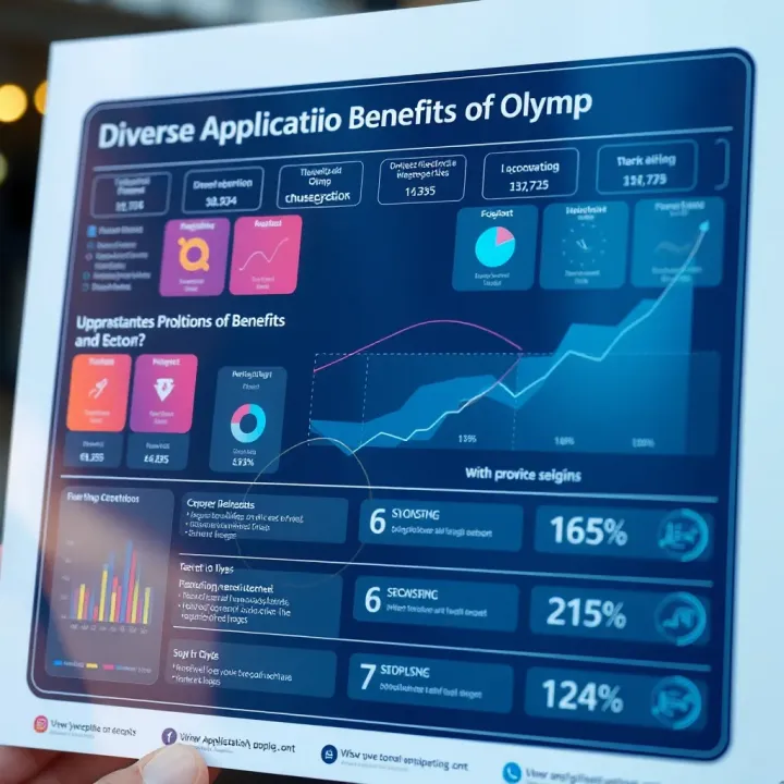 Chart illustrating diverse applications and user benefits of Olymp across sectors
