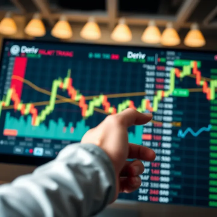Chart showcasing effective trading strategies and risk management techniques for optimizing Deriv binary options outcomes