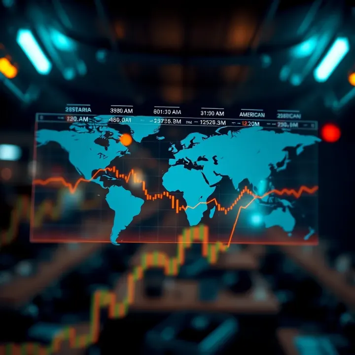 Overview of Global Trading Sessions in Kenyan Time Global trading sessions timeline converted to East Africa Time showing Asian, European, and American market hours