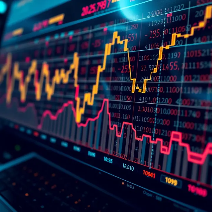 Visual representation showing the application of binary charts in data visualization and computing