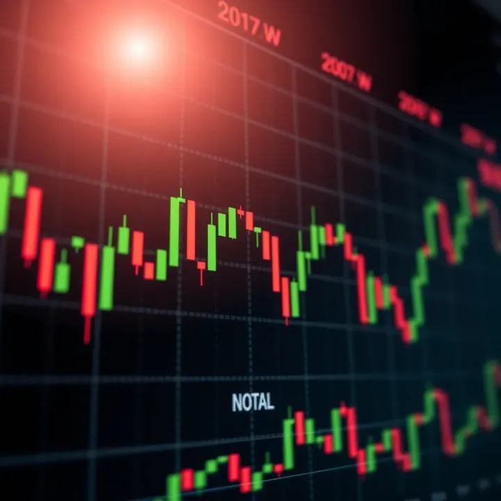 Chart displaying bullish candlestick patterns indicating potential upward trends in financial trading