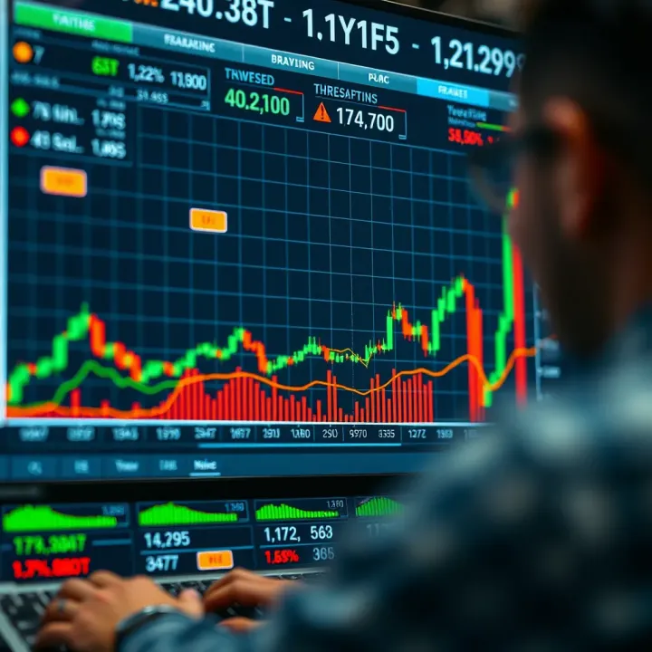 Graph showing diverse market participants and their positions in futures trading as represented in the Commitment of Traders Report