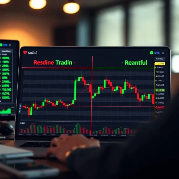 Comparison chart showing key differences between demo trading and live trading environments