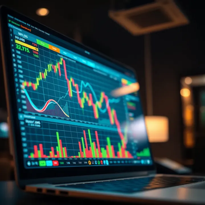 Chart displaying risk management strategies and trading performance metrics derived from analysis tools
