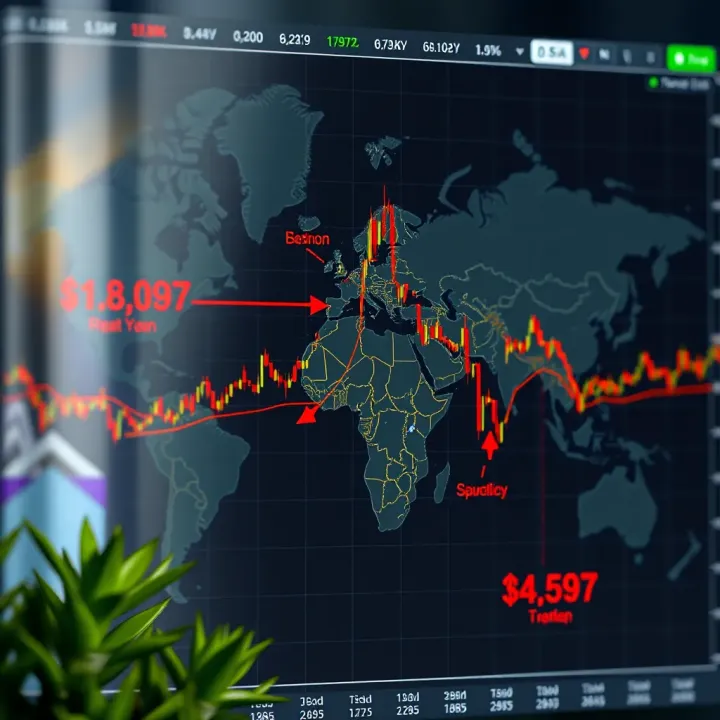 World map highlighting the New York forex trading session timeframe with overlapping major global market sessions