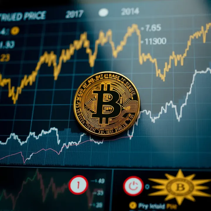 Graph showing dynamic trends in Pi cryptocurrency value over time